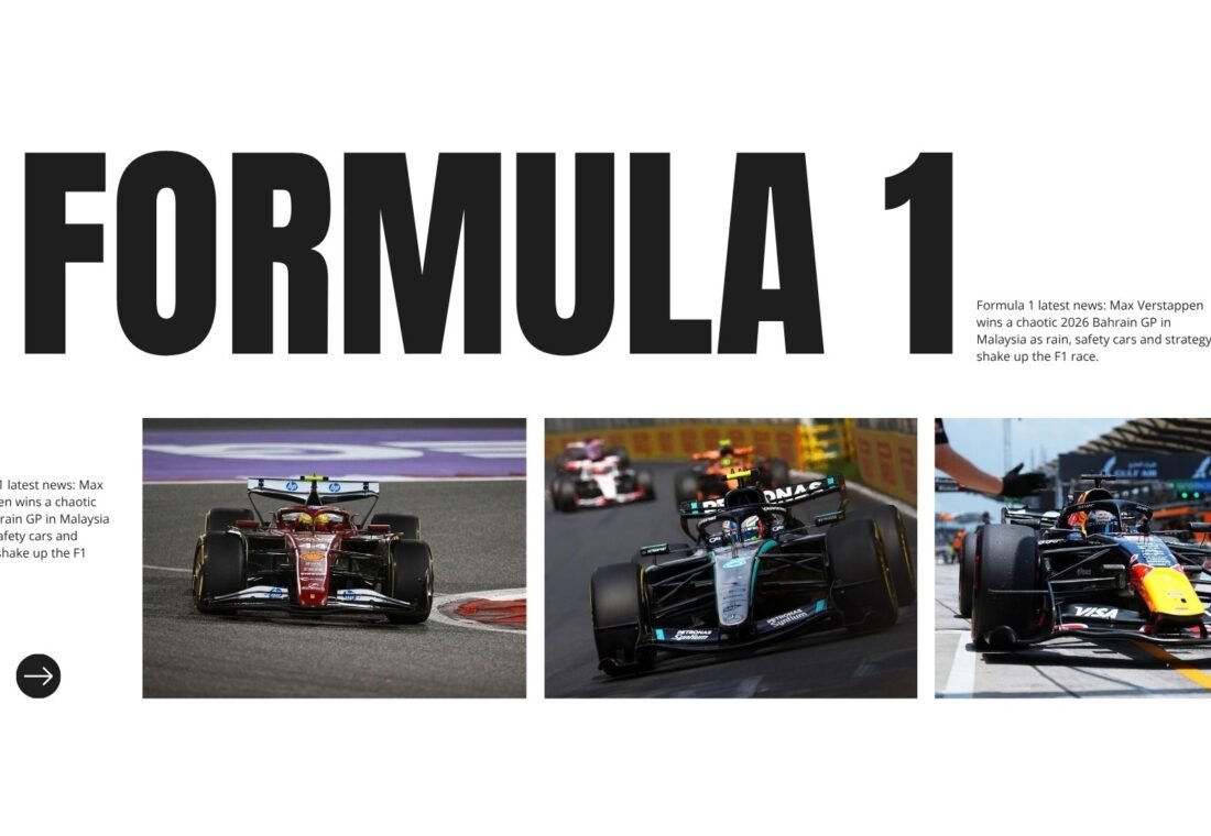 Formula 1 Latest News